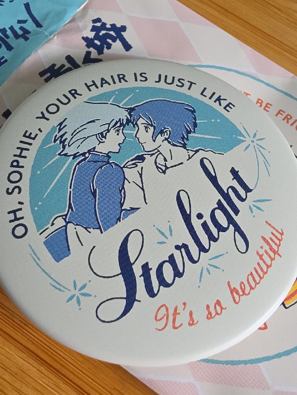 Studio Ghibli Howl's Moving Castle Decorative Pin